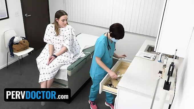 Aroused Teen Trades Sexual Favors For Medication From A Lustful Physician