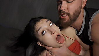 Skinny Amateur Gets Doggy Style Pounded By Big Cock For Multiple Orgasms - Madison Quinn