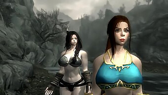 L'Aventure Skyrim De Jenna Et Lacey Se Transforme En Punition