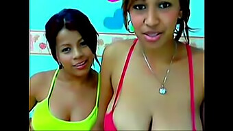 Spanish And Brazilian Lesbians Indulge In Lesbian Love