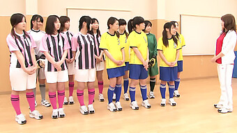 Amateur Teens In Japan Get Trained By Older Men In Sex And Soccer