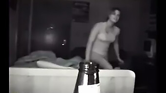 Coed Engages In Sexual Activity With Friend'S Boyfriend In Dormitory Under Low Light Conditions