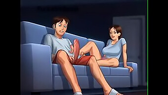 Teen Siblings Get Wild On The Couch - Sofa Sex Game