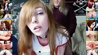 Gamergirlroxy'S Intensiva Deepthroat Och Creampie-Session!