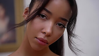 Intense Encounter With Slender Filipino Beauty Lia Lin (Unique Asian Charm) Involving Deep, Rough Oral And Anal Action, Culminating In Facial Finale