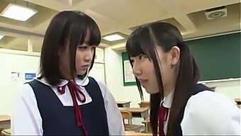 Two Japanese Schoolgirls Engage In Lesbian Sex In A Video On Upornia.Com