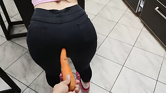 My Wife'S Insatiable Desires Lead To A Naughty Encounter With A Big Carrot