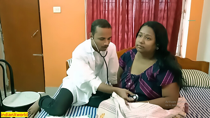 Un Jeune Médecin Indien S'Engage Dans Une Rencontre Chaude Avec Une Femme Au Foyer Chaude, Avec Un Audio Hindi Explicite