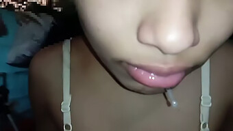 Asian Teen Enjoys Swallowing Cum While Masturbating With A Big Cock