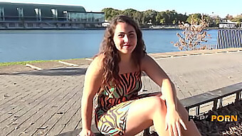 This Spanish Cutie With Natural Tits Surprises With Her Sexual Prowess In A Threesome